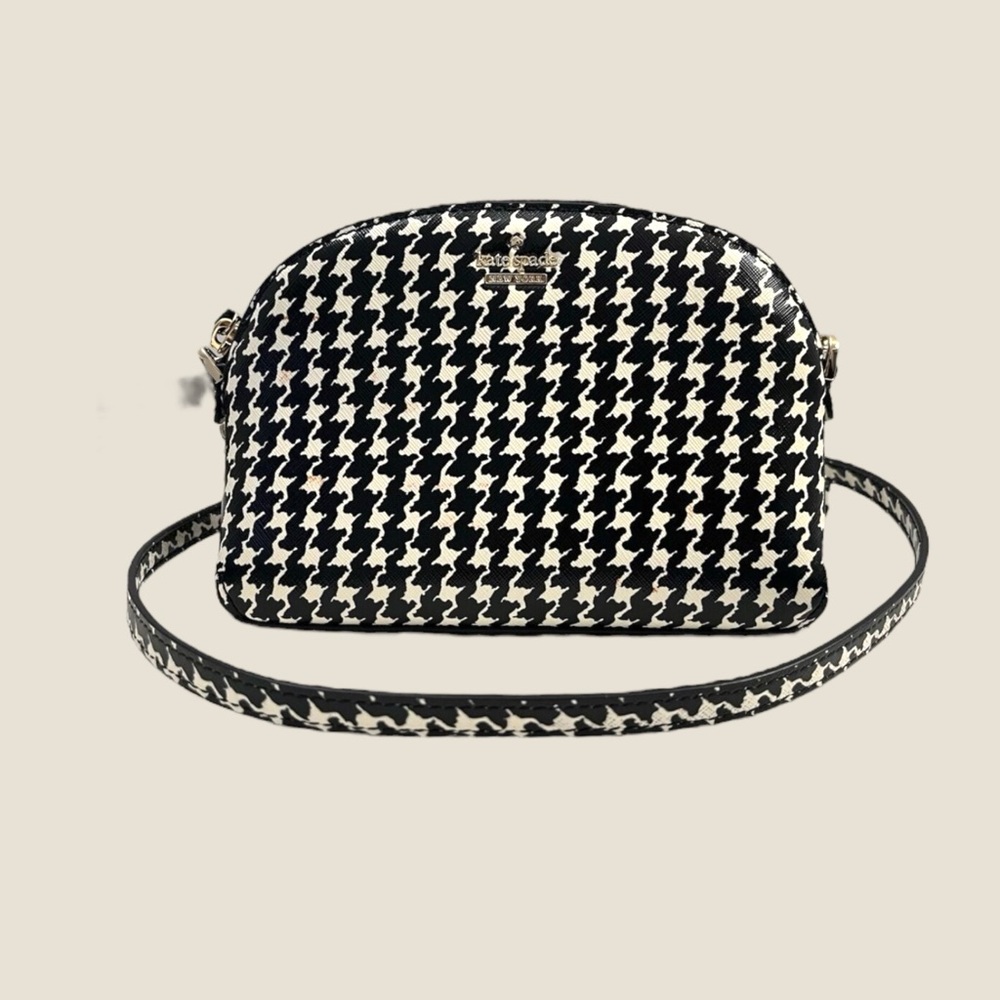 Kate Spade Cameron Street Houndstooth Hilli Crossbody bag